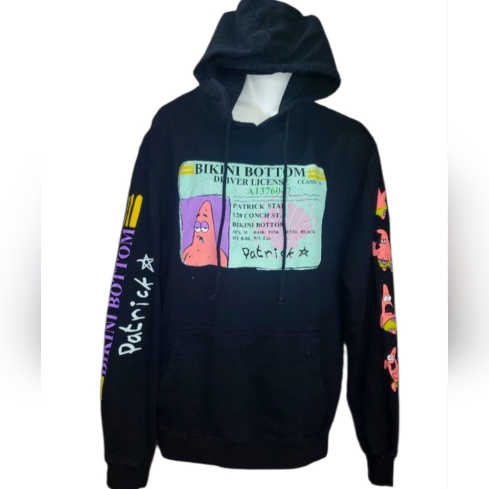 Nickelodeon Hoodie Color black with pink